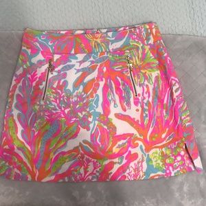 Lilly Pulitzer Marigold Skort Scuba to Cuba